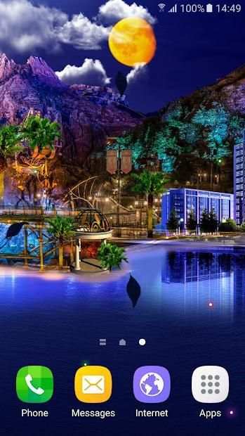 Night City Live Wallpaper स्क्रीनशॉट 1