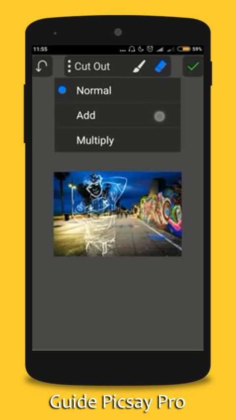 Guide Biugo + Picsay Pro Tutorial screenshot 1