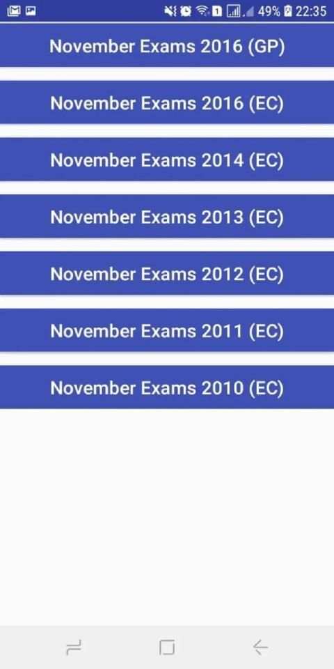 Grade 9 Natural Sciences Mobile Application स्क्रीनशॉट 4