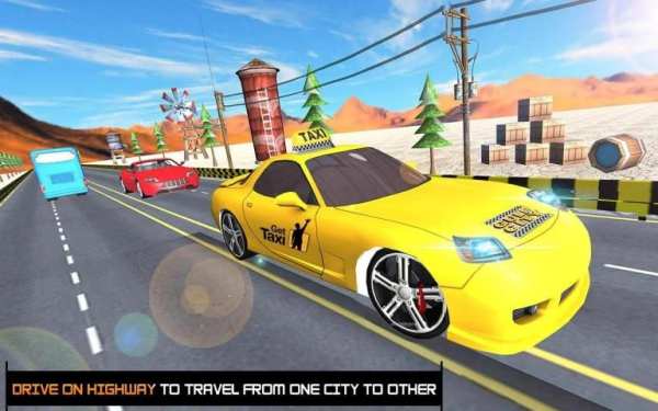 City Taxi Drive Parking Game 3D screenshot 2
