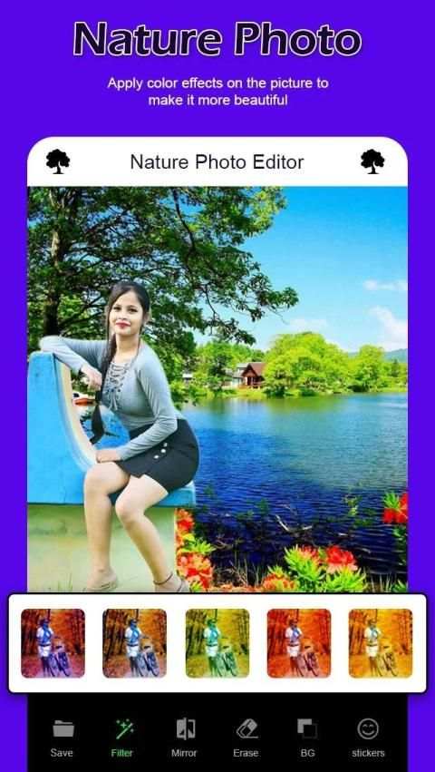 Nature Photo Editor App screenshot 5