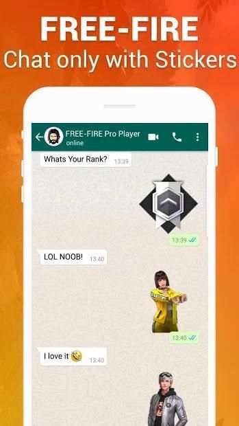 Free Fire Stickers for WhatsApp (WastickerApps) screenshot 1
