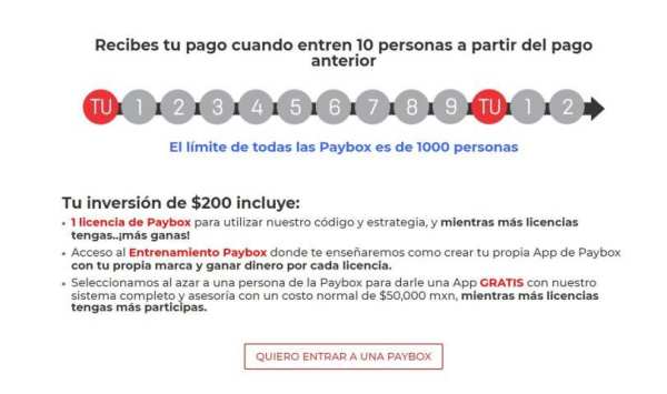 Paybox screenshot 1