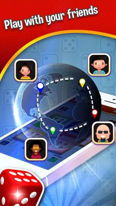 Smart Ludo Multiplayer - 3D Dice screenshot 2