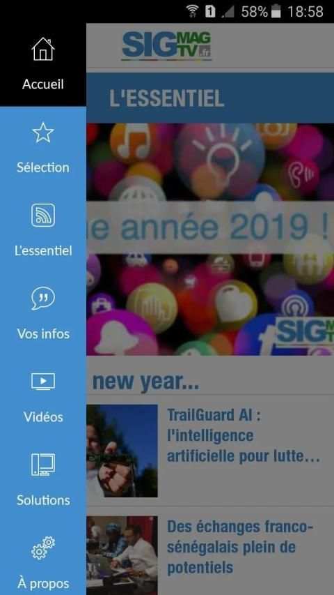 SIGMAG SIGTV.FR screenshot 5