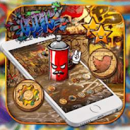 Street Graffiti Launcher Theme