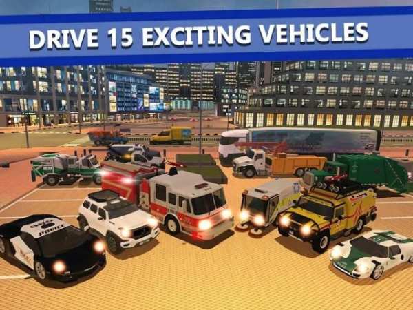 Emergency Driver Sim: City Hero स्क्रीनशॉट 17