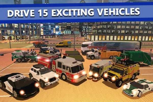 Emergency Driver Sim: City Hero screenshot 14
