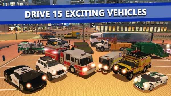 Emergency Driver Sim: City Hero स्क्रीनशॉट 7