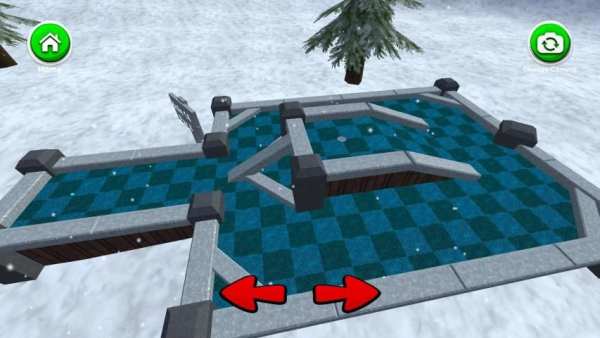 Mini Golf 3D Winter Adventure स्क्रीनशॉट 6