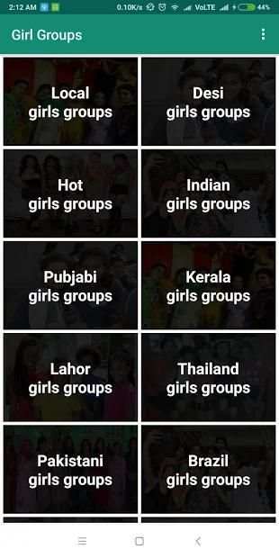 Girls Group for Whatsapp (Make Girlfriend) screenshot 1