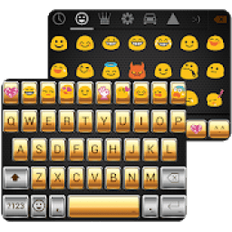 ikon Gold Classic Emoji Keyboard