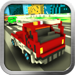 Blocky Highway Traffic Racing आइकन