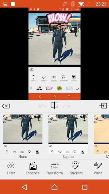 PS photo smile edit screenshot 1