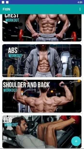 FITIN - 7 Minutes ABS Workout Challenge स्क्रीनशॉट 1