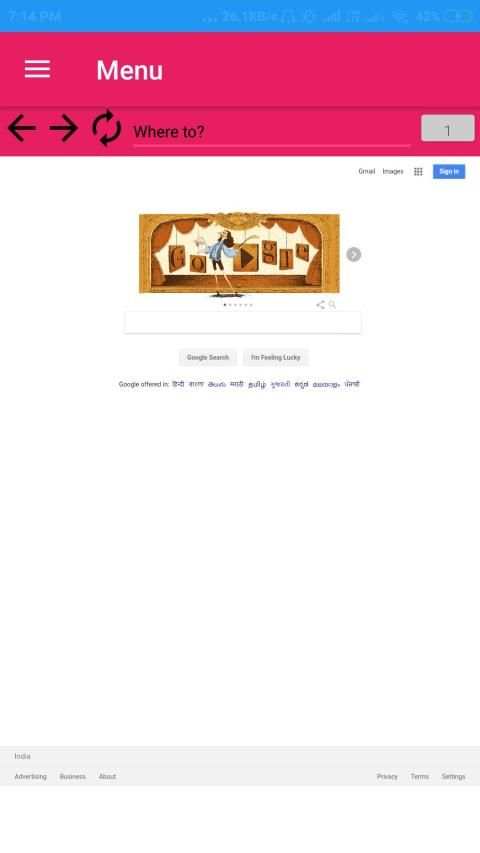 Android Desktop Web Browser screenshot 4
