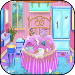 ikon Bersihkan kamar putri yang indah