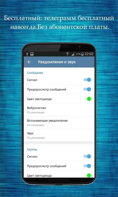 Pусский Tелеграмм - неофициальная screenshot 2