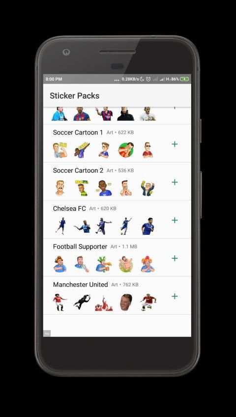 Football Stickers for WhatsApp - WAStickerApps screenshot 4