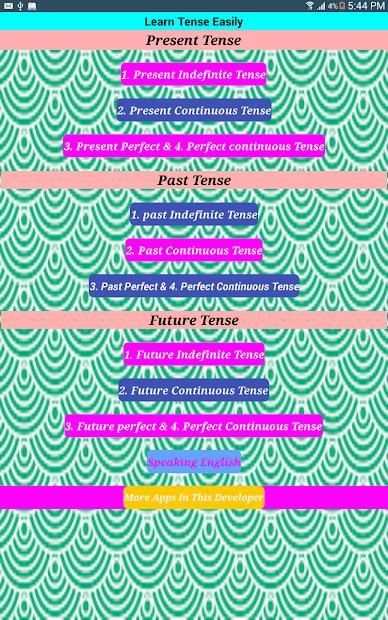 Learn Tense Easily screenshot 2