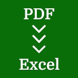Pdf to Excel