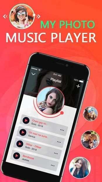 My Photo On Music Player :MP3 Player, Audio Player screenshot 3
