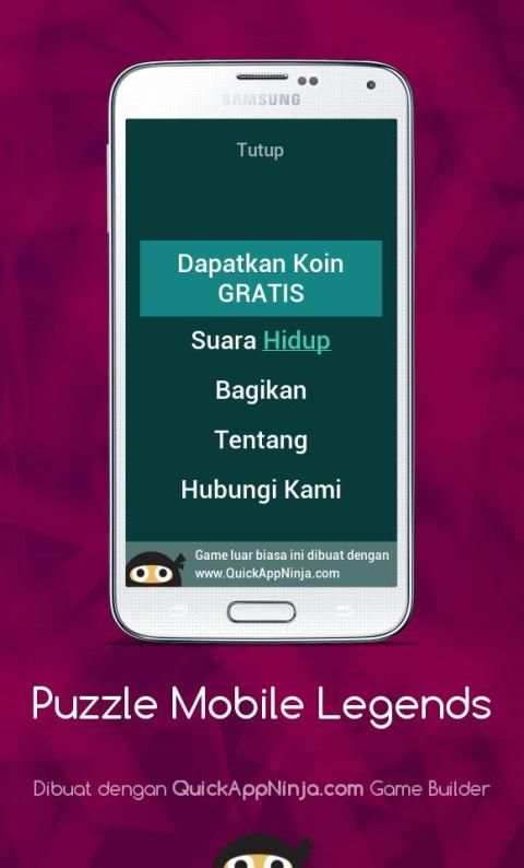 Tebak Puzzle Mobile Legends screenshot 8