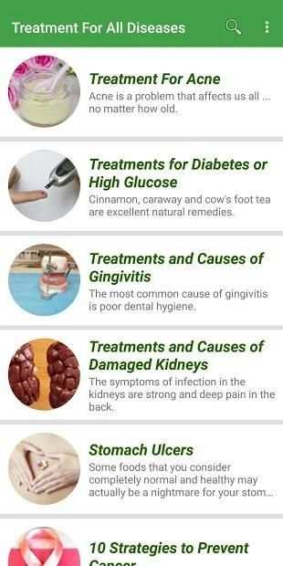 Treatments for all Diseases स्क्रीनशॉट 2