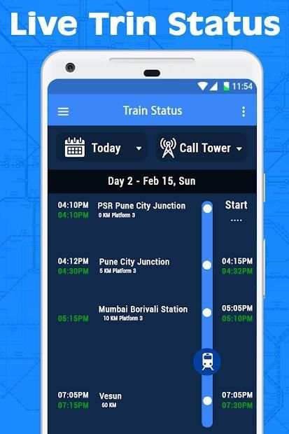 Live Train Running Status स्क्रीनशॉट 5