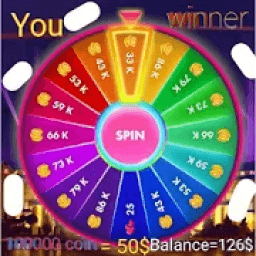 Spin enjoy reward cash icon