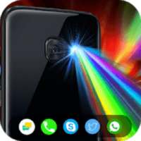 Color Flash on Call and Sms Color Screen Light LED on 9Apps