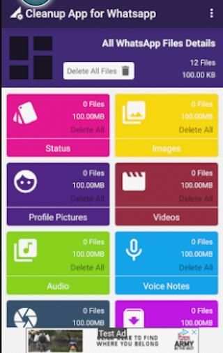 Cleanup App For WhatsApp screenshot 2