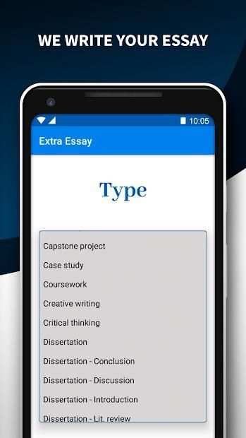 Extra Essay screenshot 1