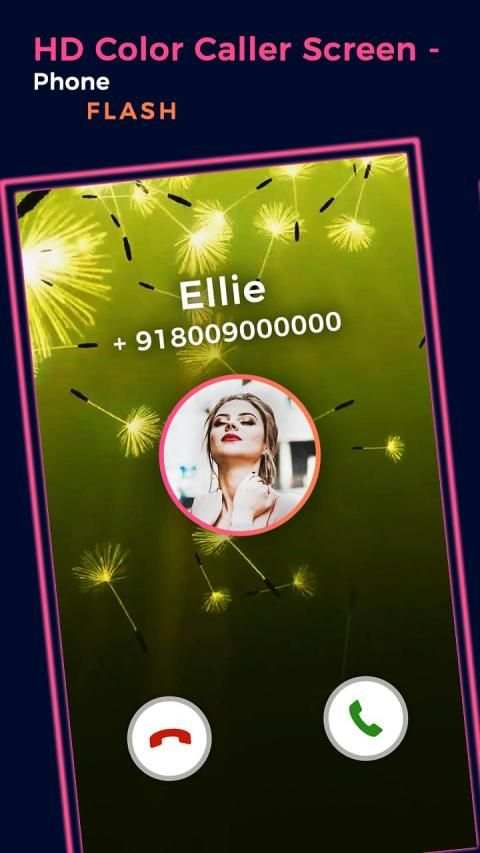 HD Color Caller Screen - Phone Flash स्क्रीनशॉट 5
