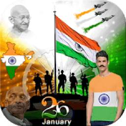 26 January : Republic day photo frame