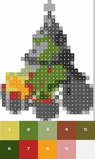 Art Pixel: Holiday Edition (Color by Number) screenshot 2