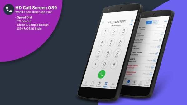 HD Phone 6 i Call Screen OS9 स्क्रीनशॉट 9