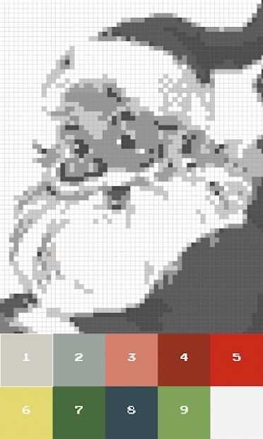 Art Pixel: Holiday Edition (Color by Number) screenshot 1