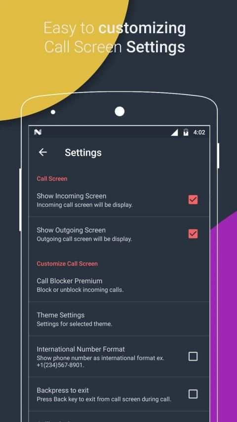 HD Phone 6 i Call Screen OS9 स्क्रीनशॉट 3