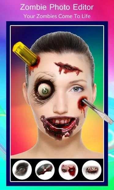 Zombie Photo Editor screenshot 1