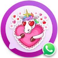 Unicorn Cute Stickers for WhatsApp on 9Apps