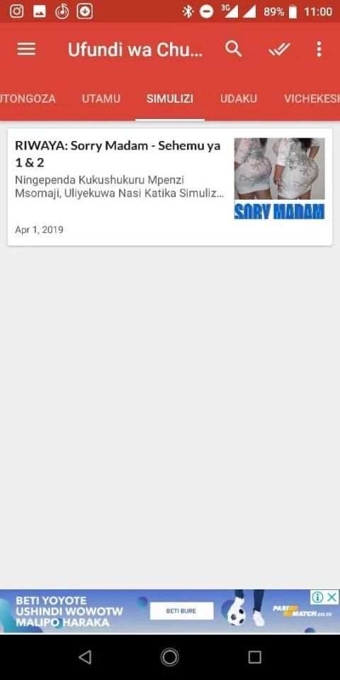 Ufundi Wa Chumbani ❤️ screenshot 7