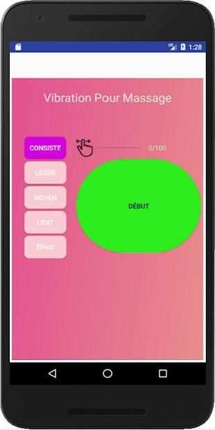 Vibration Pour Massage screenshot 1