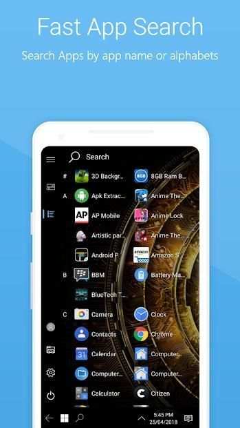 Metro Tile X Launcher screenshot 1