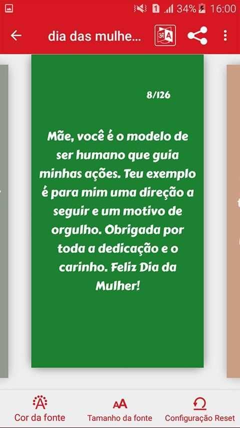 Dia da Mulher Mensagens 2019 screenshot 1