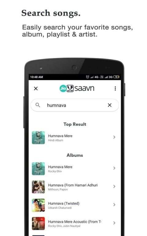 JioSaavn Free Songs Download, Including JioMusic screenshot 4