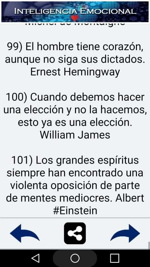 Inteligencia y Bienestar Emocional screenshot 1
