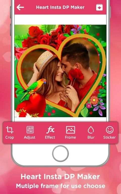 Love Heart Insta Dp Maker screenshot 4