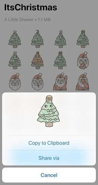 A Little Drawer WhatsApp Sticker screenshot 1