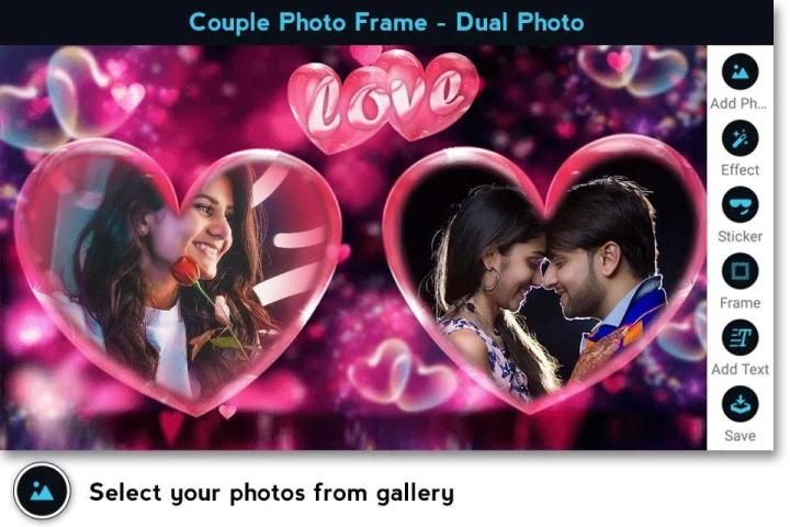 Couple Photo Frame - Multi Photo स्क्रीनशॉट 6
